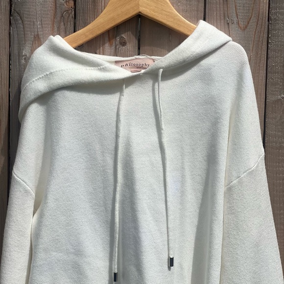Philosophy Republic clothing ivory Hoodie sweater - Picture 4 of 8